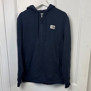 The North Face Curran Trail 1/4 zip hoodie sweater men’s large